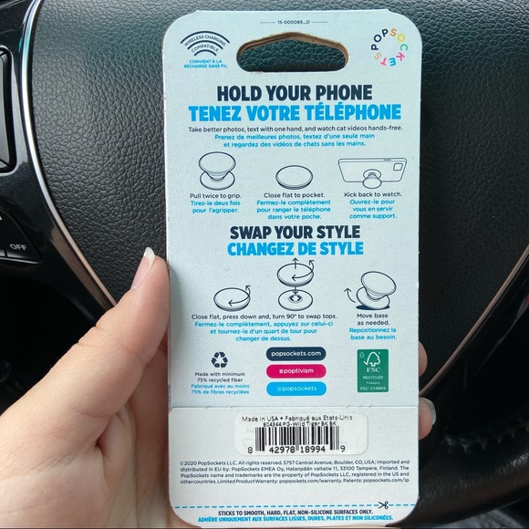 NWT Popsockets tropical tiger pop socket - Picture 2 of 5